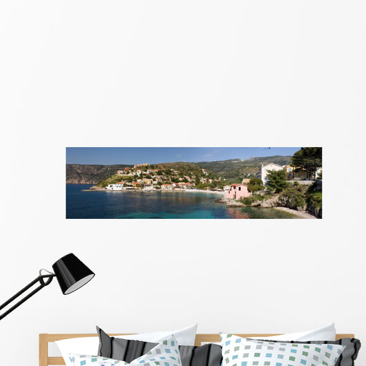 Asos Greek Island Wall Decal Panoramic Wall Decal