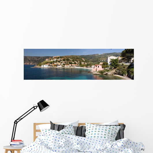 Asos Greek Island Wall Decal Panoramic Wall Decal