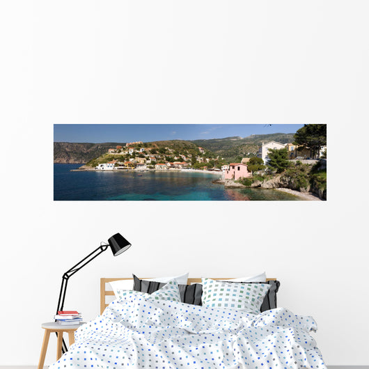 Asos Greek Island Wall Decal Panoramic Wall Decal