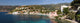 Asos Greek Island Wall Decal Panoramic Wall Decal