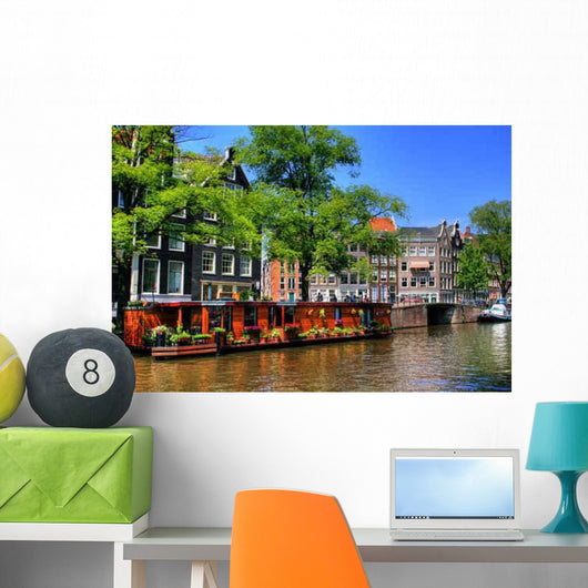 Amsterdam Niederlande Holland Wall Decal Design 2