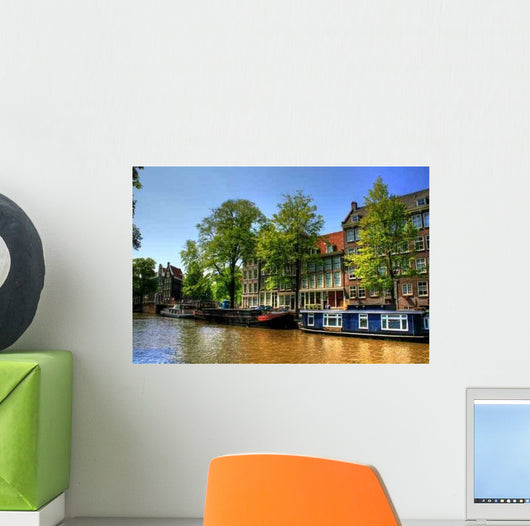 Amsterdam Irland Holland Wall Decal Design 2