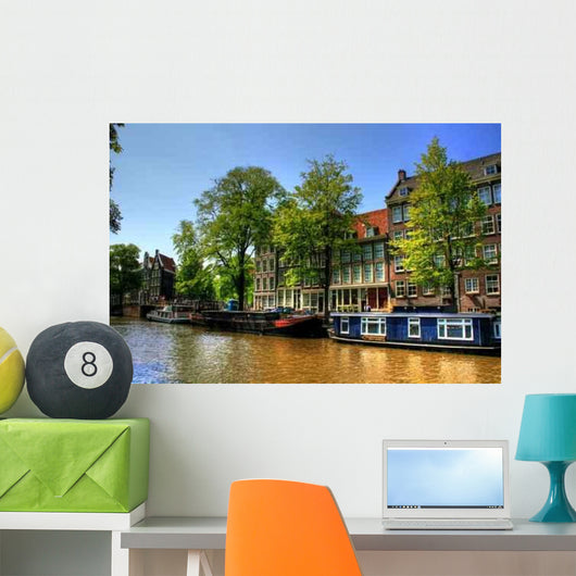 Amsterdam Irland Holland Wall Decal Design 2