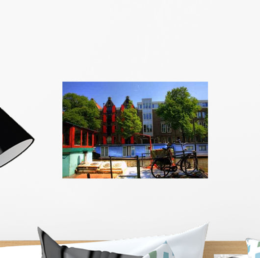 Amsterdam Irland Holland Wall Decal Design 1