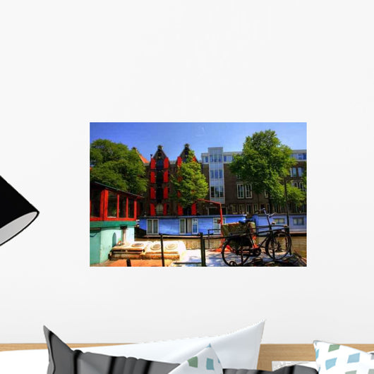 Amsterdam Irland Holland Wall Decal Design 1
