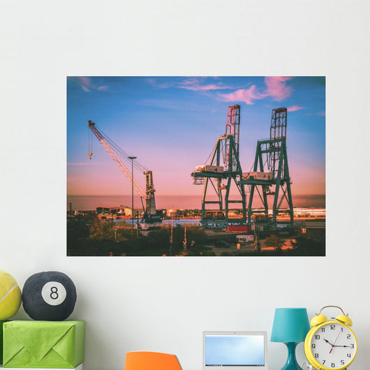 State Docks Wall Decal