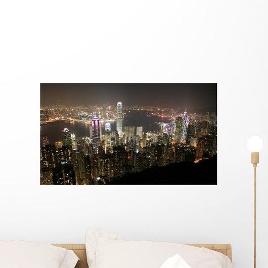 Hong Kong Skyline Wall Decal
