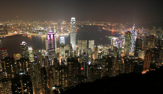 Hong Kong Skyline Wall Decal