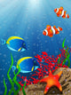 Coral Reef Wall Decal Design 1