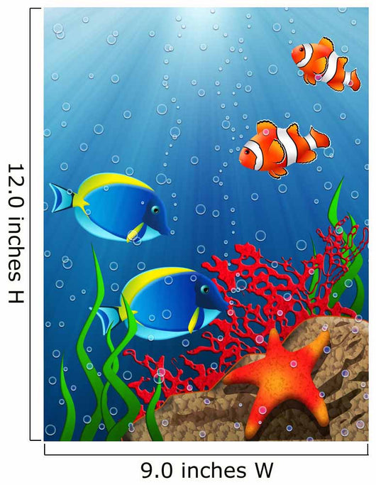Coral Reef Wall Decal Design 1