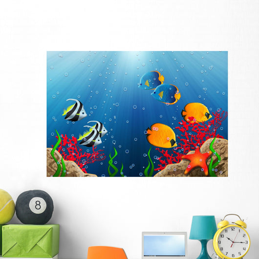 Aquarium Wall DecalDecal 1