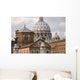 Roofs Rome Wall Decal