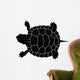 Black Turtle Silhouette Wall Decal