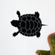 Black Turtle Silhouette Wall Decal