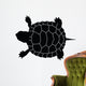 Black Turtle Silhouette Wall Decal