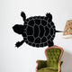 Black Turtle Silhouette Wall Decal