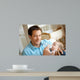 Man Feeding Baby Wall Decal