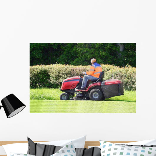 Mow Lawn Wall Decal