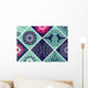 Colorful Mandala Tiles Wall Decal