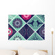 Colorful Mandala Tiles Wall Decal