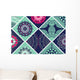 Colorful Mandala Tiles Wall Decal
