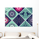Colorful Mandala Tiles Wall Decal