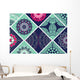 Colorful Mandala Tiles Wall Decal
