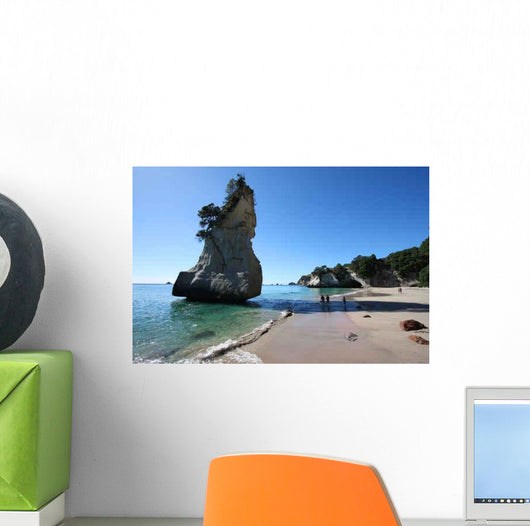 New Zealand Cathedral Cove Wall Decal