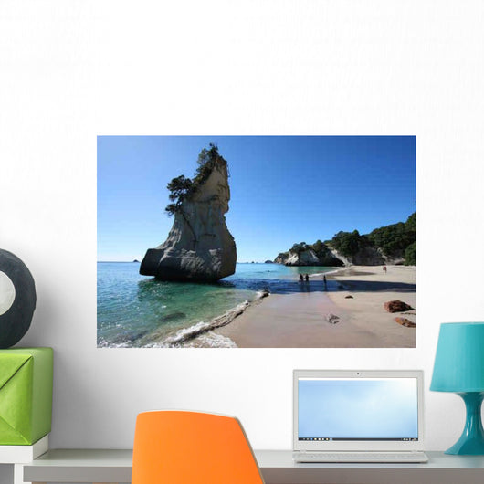 New Zealand Cathedral Cove Wall Decal