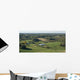 Aerial Photograph Farm near Wall Decal