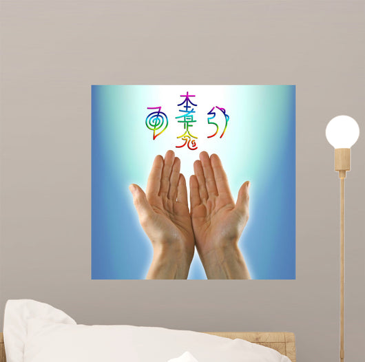Healing Hands and Reiki Wall Decal