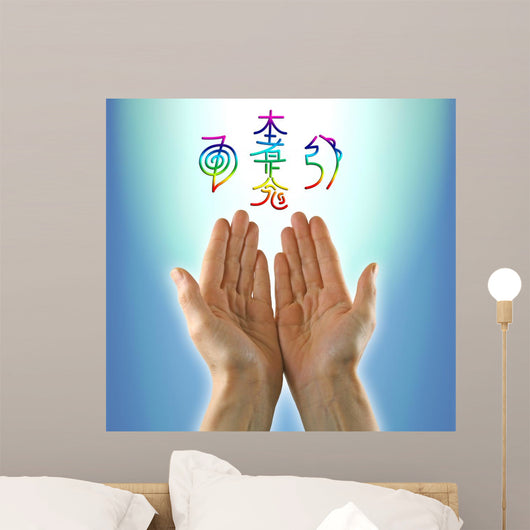 Healing Hands and Reiki Wall Decal