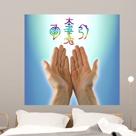 Healing Hands and Reiki Wall Decal