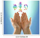 Healing Hands and Reiki Wall Decal