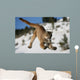 Mountain Lion Jumping Wall Decal