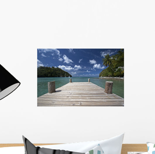 St Lucia Marigot Bay Wall Decal