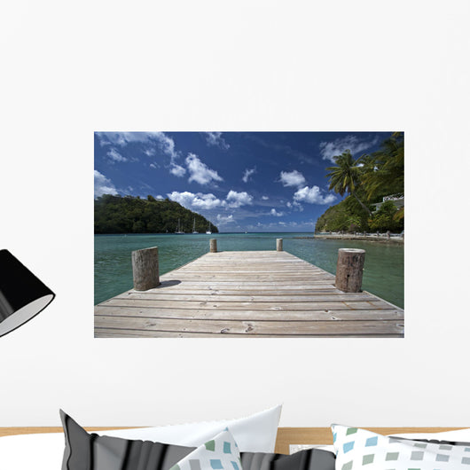 St Lucia Marigot Bay Wall Decal
