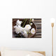 Bowl Cherry Blossoms Bamboo Wall Decal