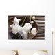 Bowl Cherry Blossoms Bamboo Wall Decal