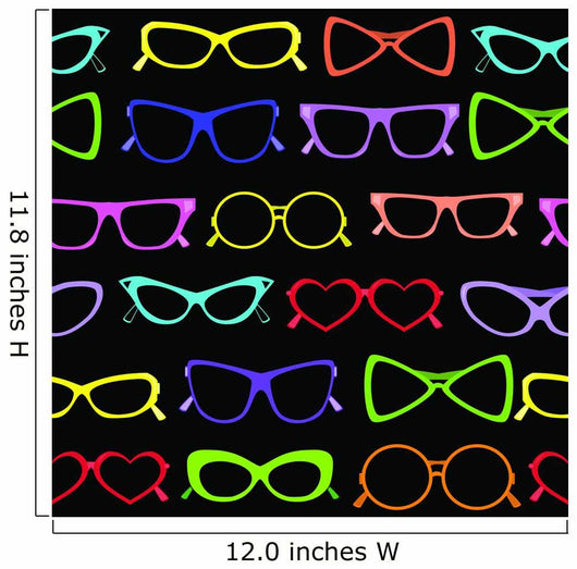 Seamless Solar Glasses Vector Wall Decal