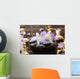 Bowl Orchid with Spa Wall Decal