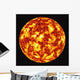 Burning Sun Wall Decal