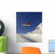 Jump Halfpipe Snowboard Wall Decal