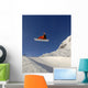 Jump Halfpipe Snowboard Wall Decal