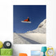 Jump Halfpipe Snowboard Wall Decal