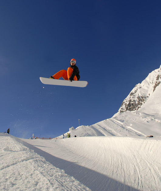 Jump Halfpipe Snowboard Wall Decal
