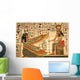 Papyrus with Elements Egyptian Wall Decal