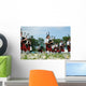 Scottish Band Marching Wall Decal