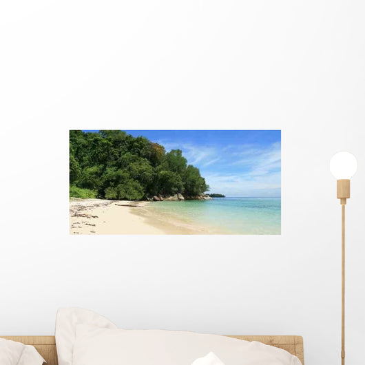 Borneo Beach Wall Decal