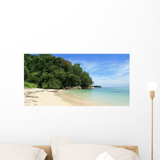 Borneo Beach Wall Decal